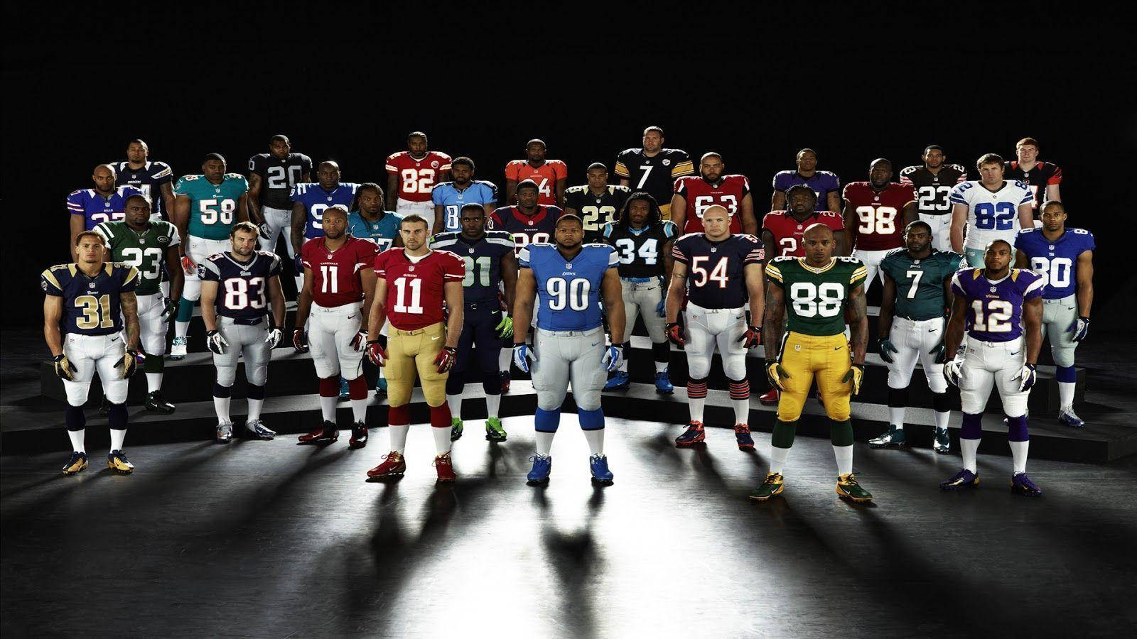 Cool Nfl American Footballers Background