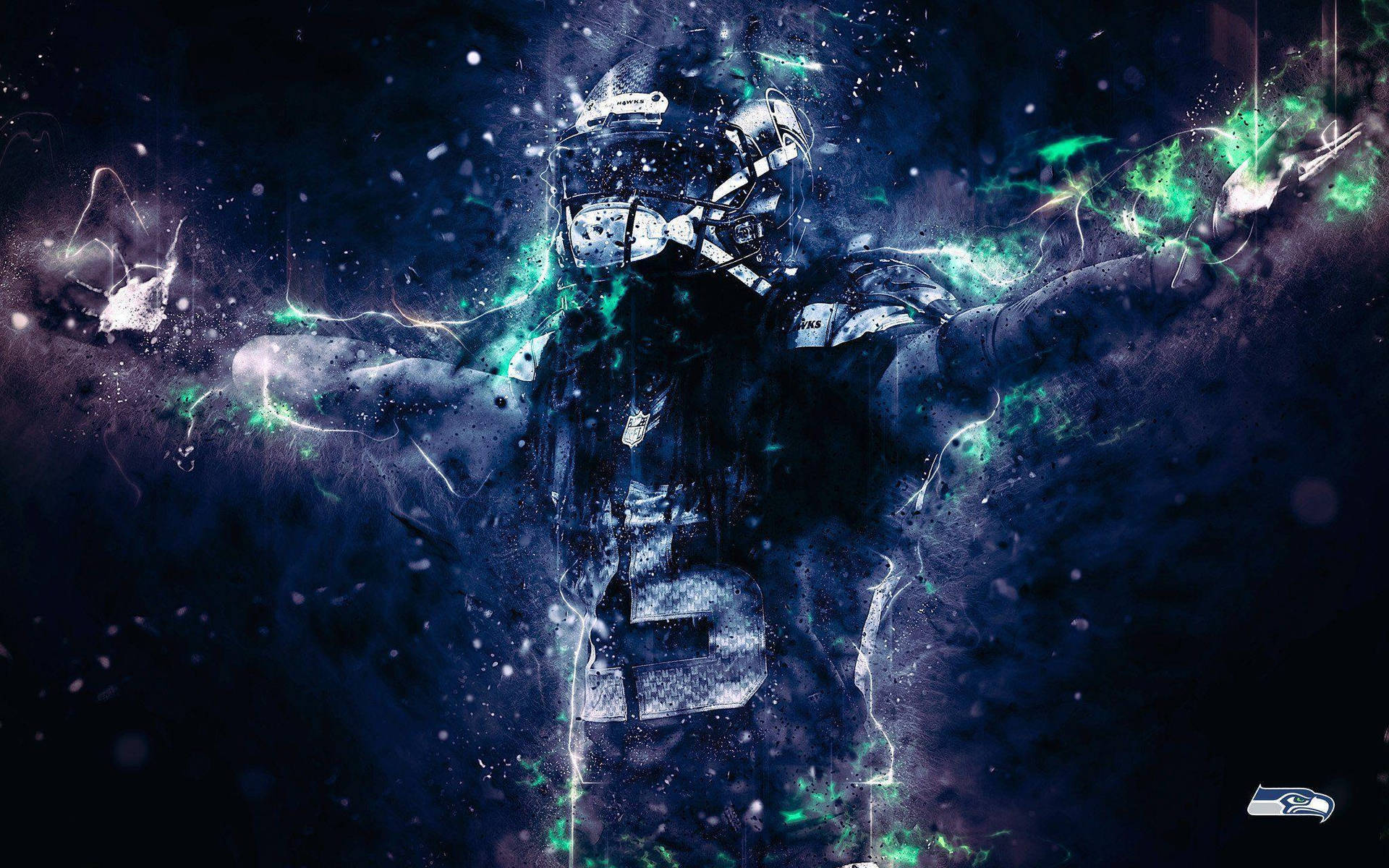 Cool Nfl Seattle Player Background