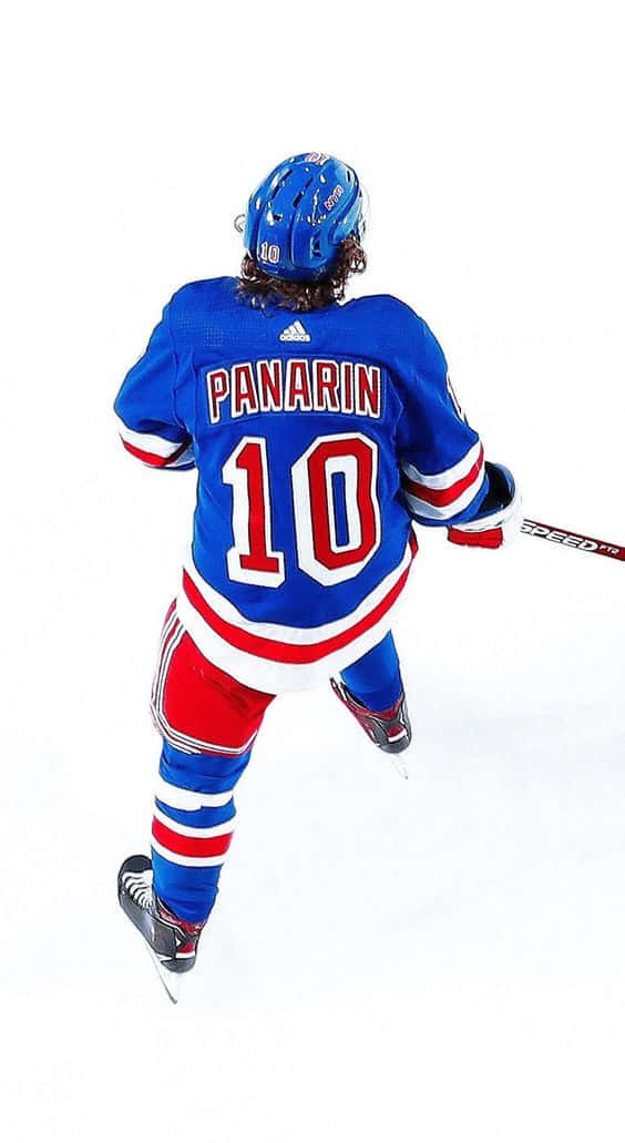 Cool Nhl Panarin 10 Hockey Player Background
