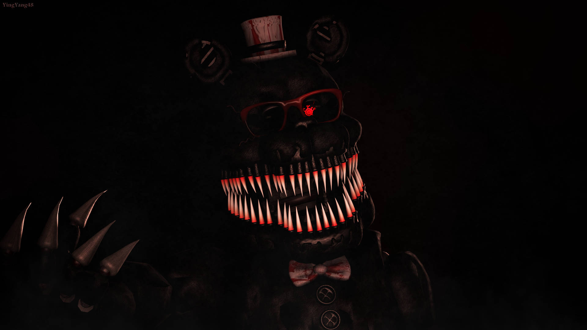 Cool Nightmare Freddy Background