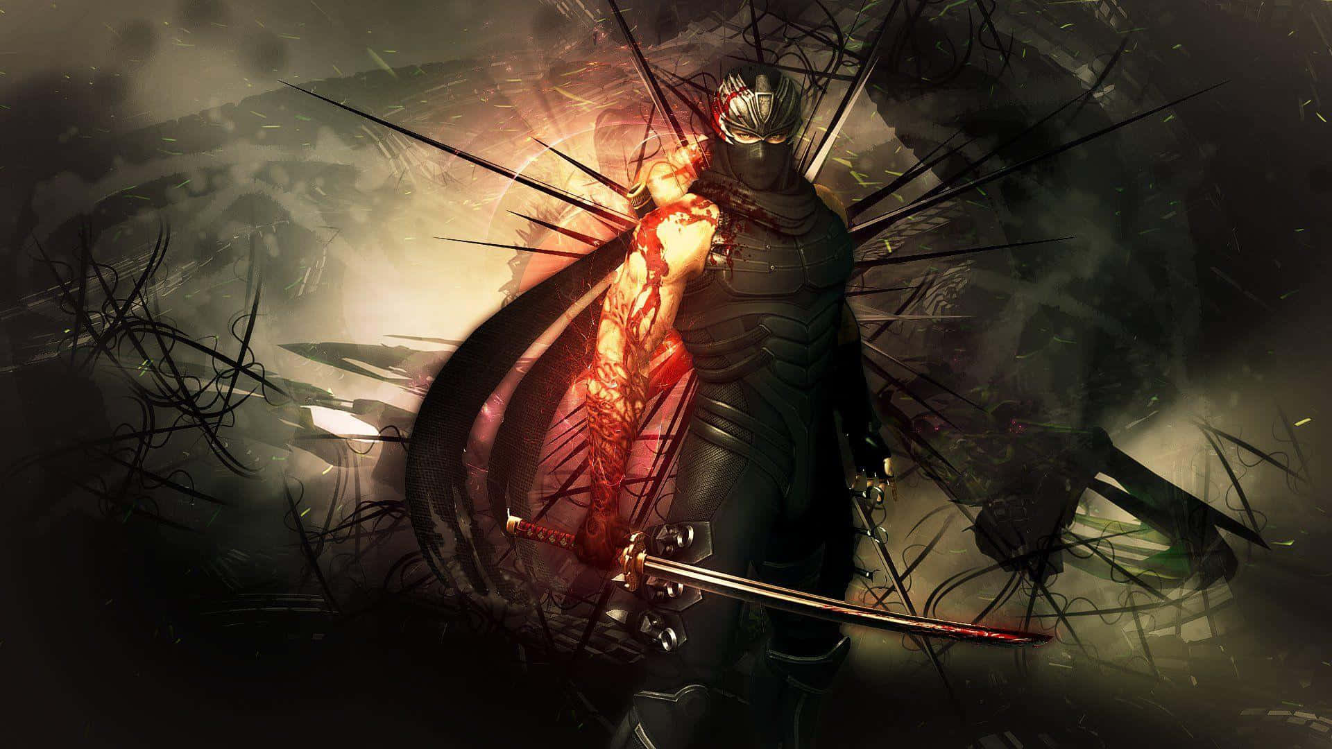Cool Ninja Gaiden Video Game Ryu Hayabusa Background