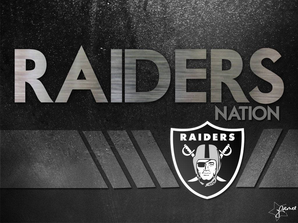 Cool Oakland Raiders Poster Background