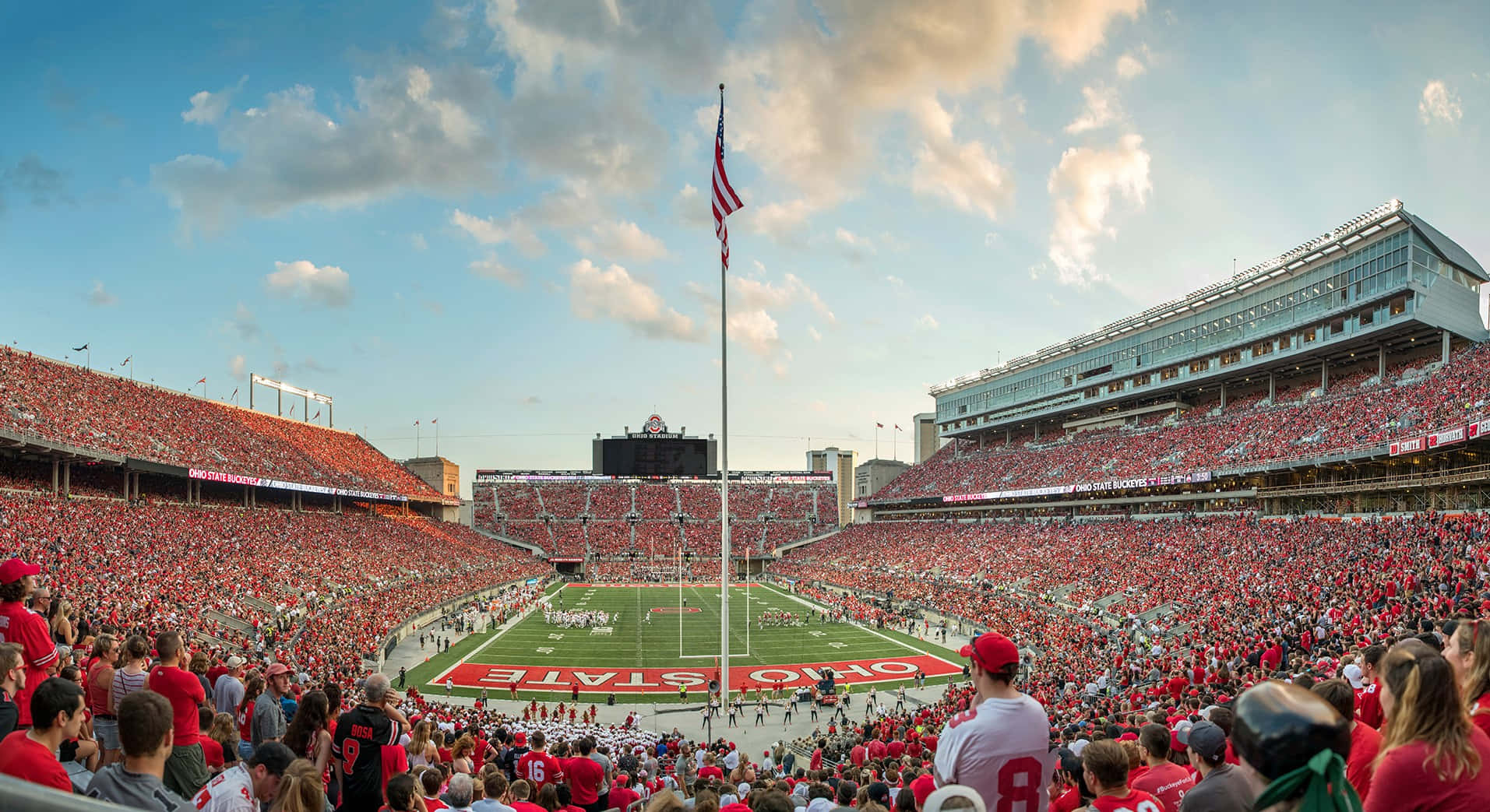 Cool Ohio State, Home Of The Buckeyes Background