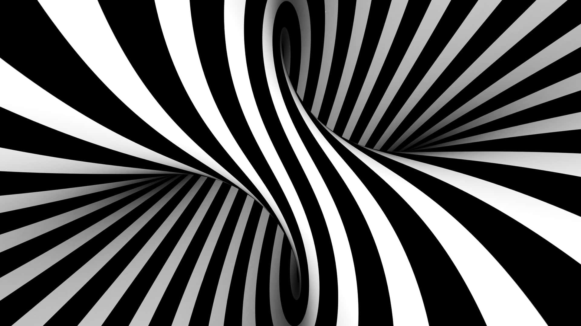 Cool Optical Illusions Black And White Stripes Background