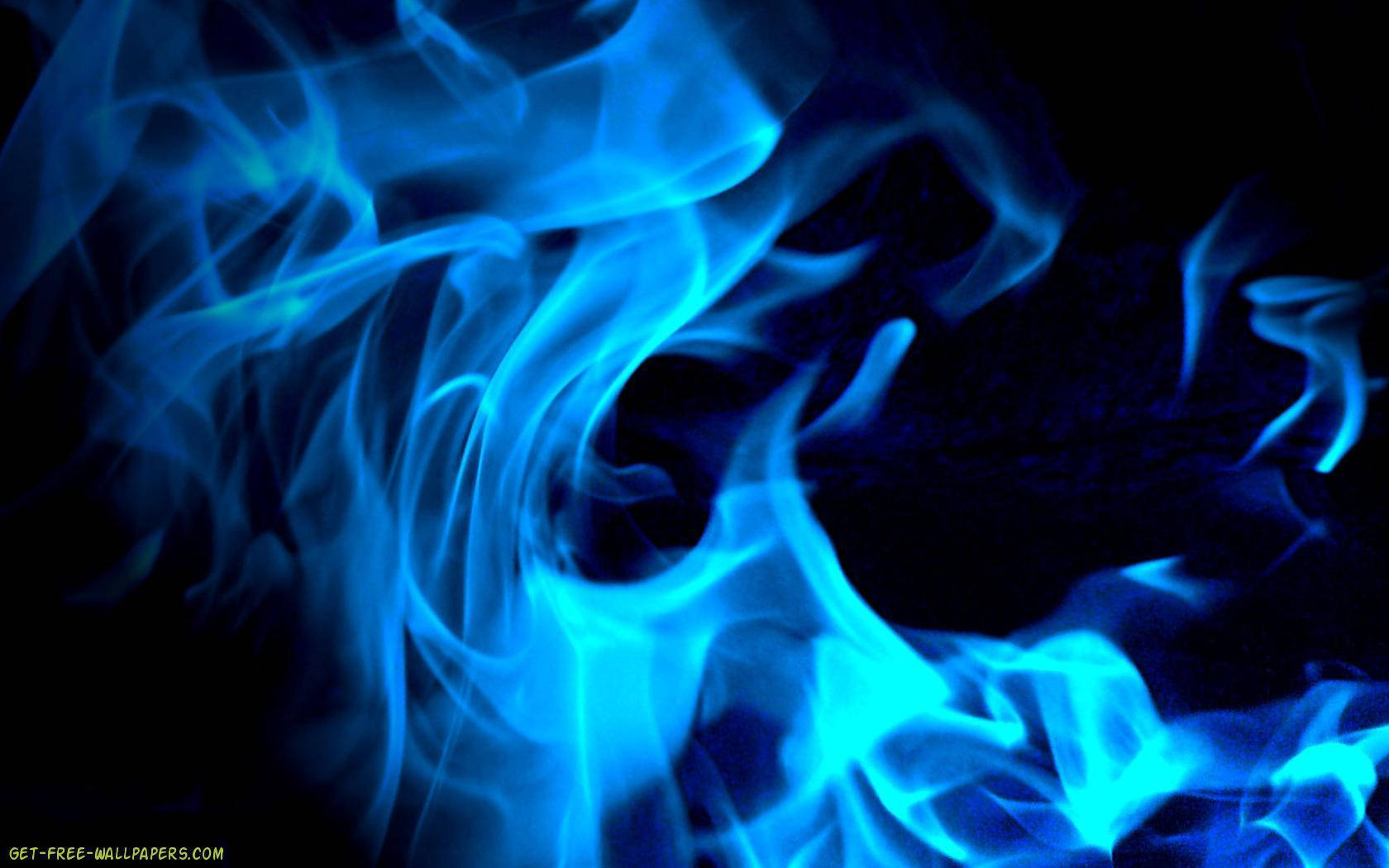 Cool Pfp Dancing Hottest Blue Flame Background