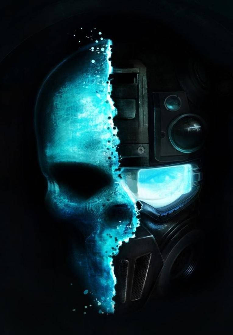 Cool Phone Skull Background