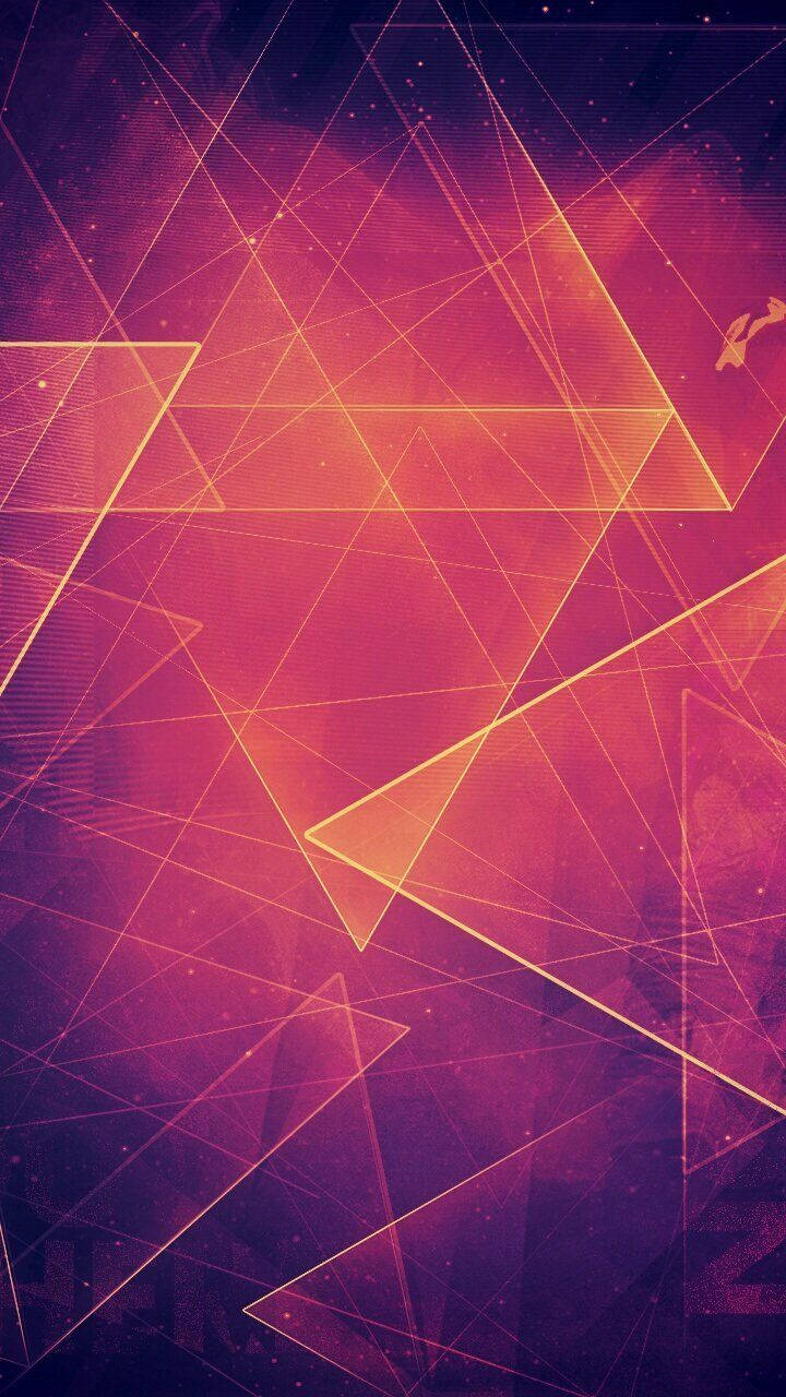 Cool Phone Triangle Background