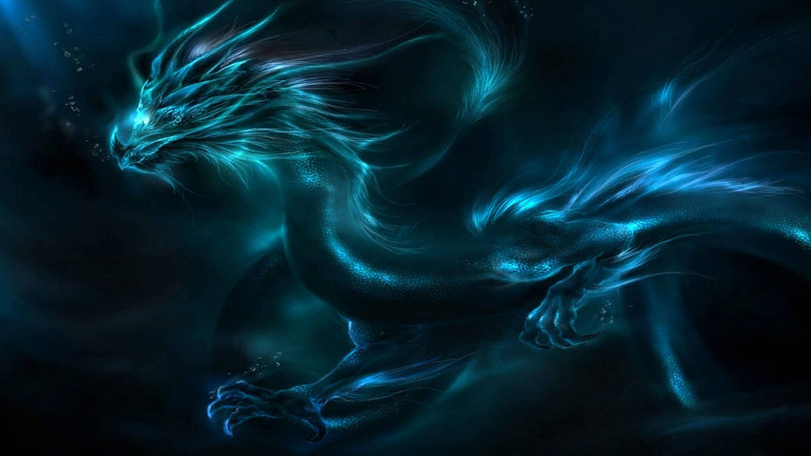 Cool Picture Blue Dragon