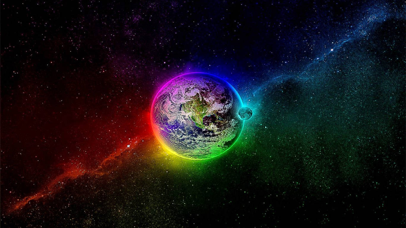 Cool Picture Colorful Planet Earth