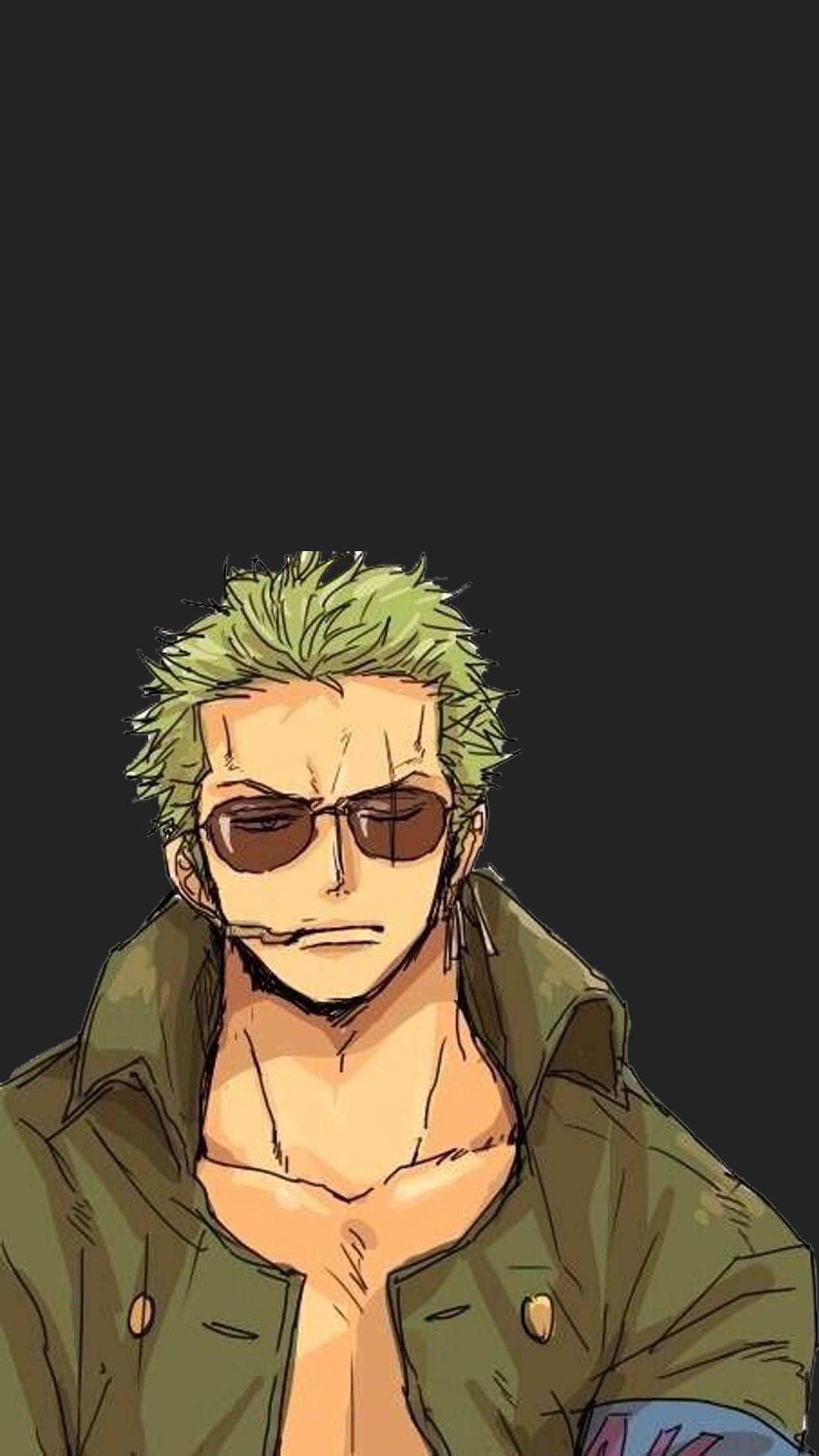 Cool Pirate Hunter Zoro Pfp Background