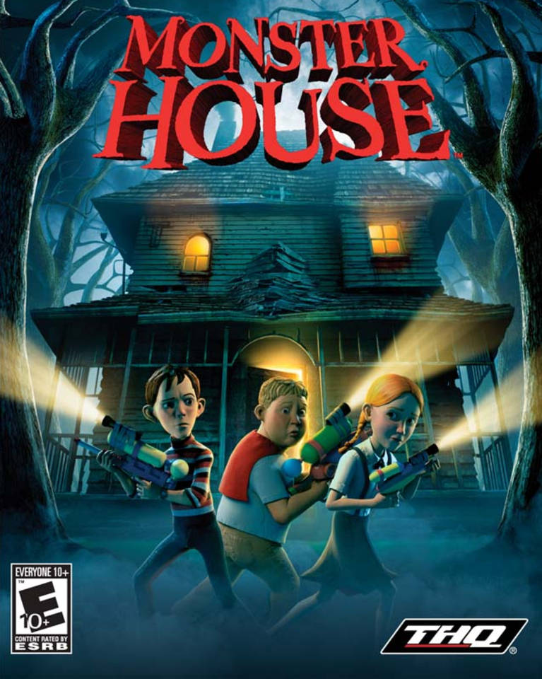 Cool Poster Of Monster House Background