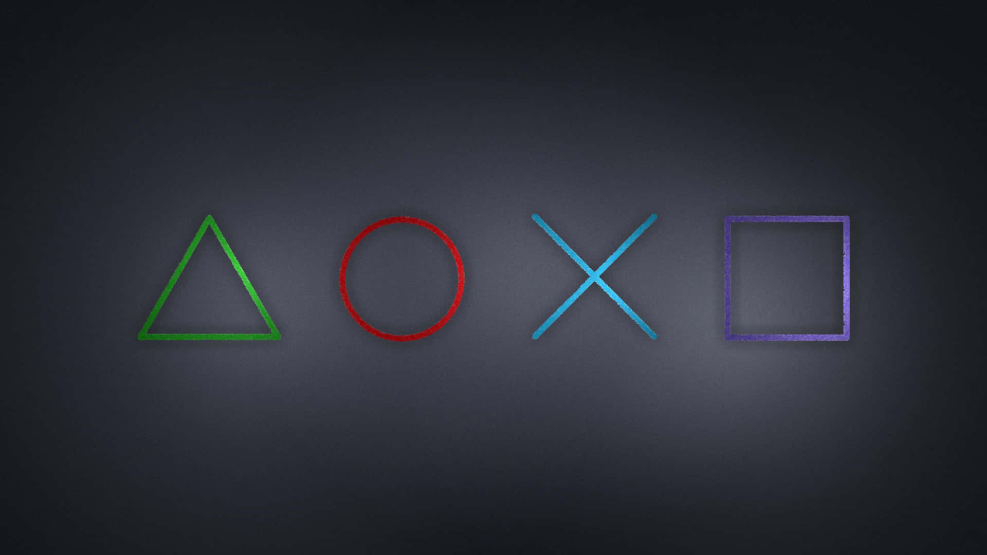Cool Ps4 Colorful Matte Colors On Large Controller Icons Background