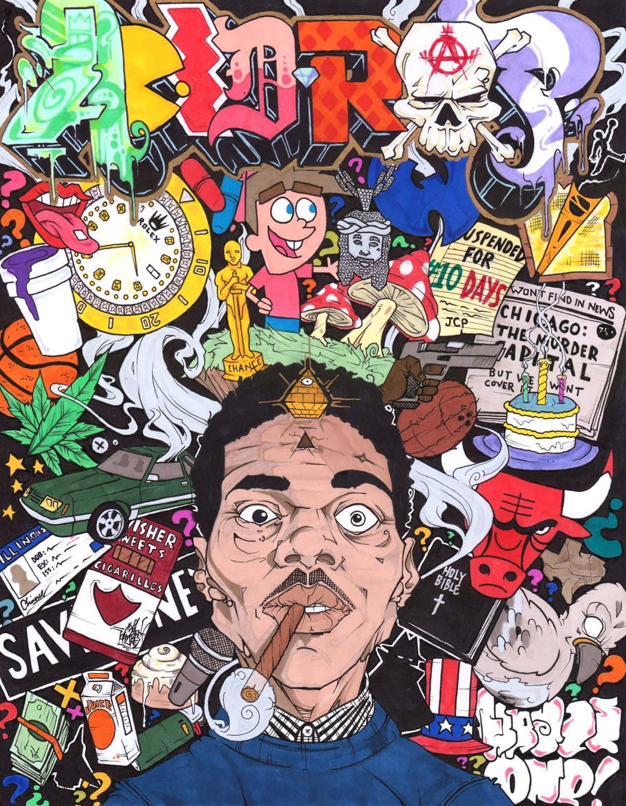 Cool Rapper Chance The Rapper Background