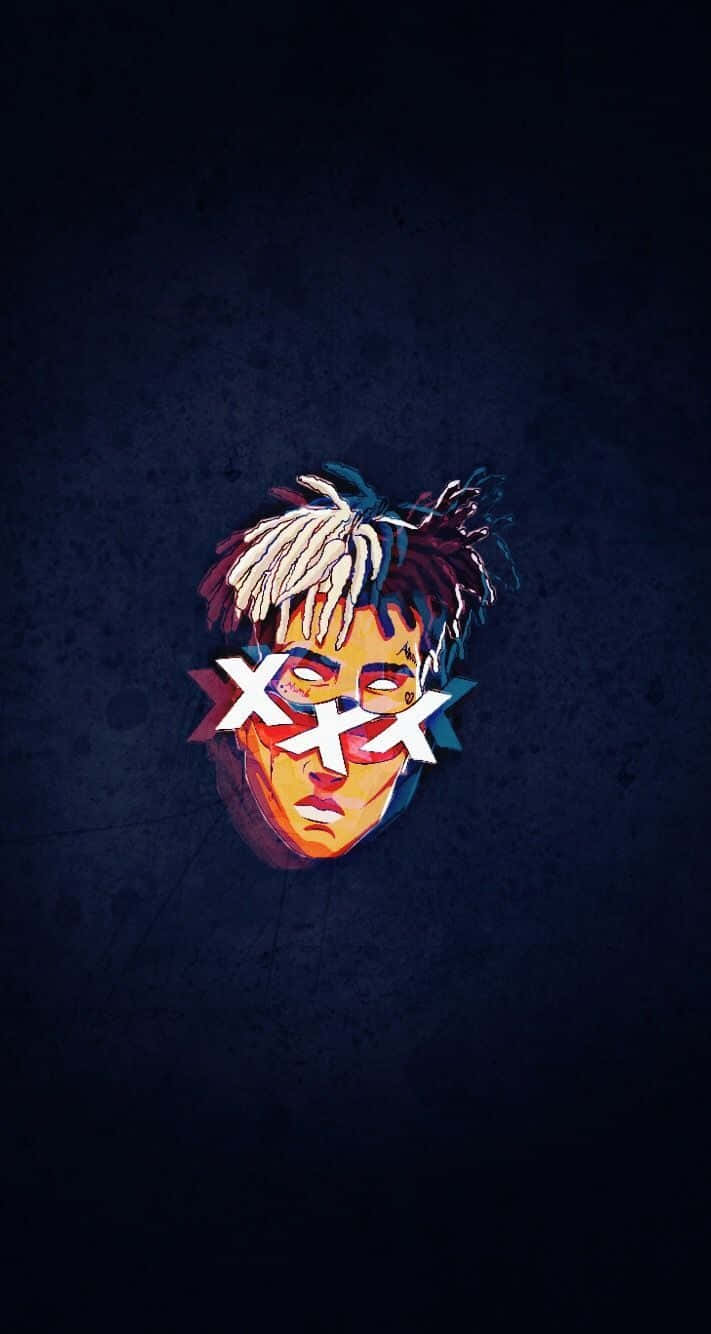 Cool Rapper Xxxtentacion Digital Art Background