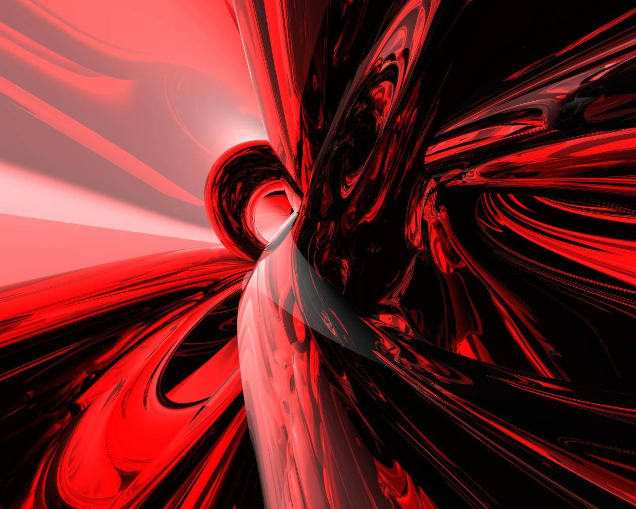 Cool Red And Black Frenzy Background