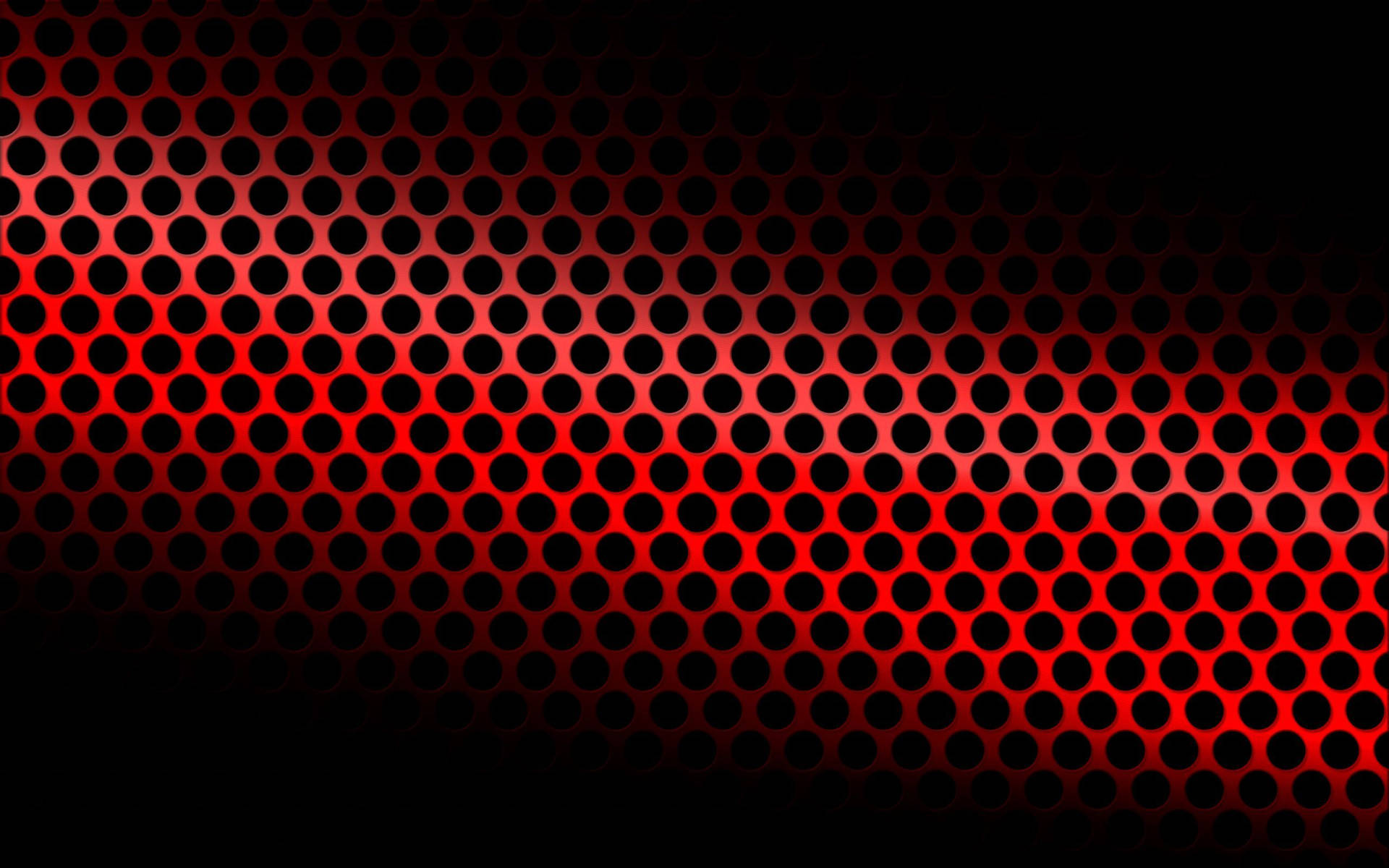 Cool Red Holed Steel Plate Background