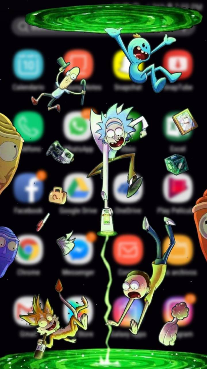 Cool Rick And Morty Screen Saver Background