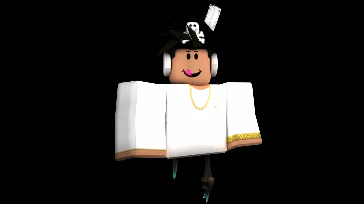 Cool Roblox Avatar Showcasing Unique Style Background