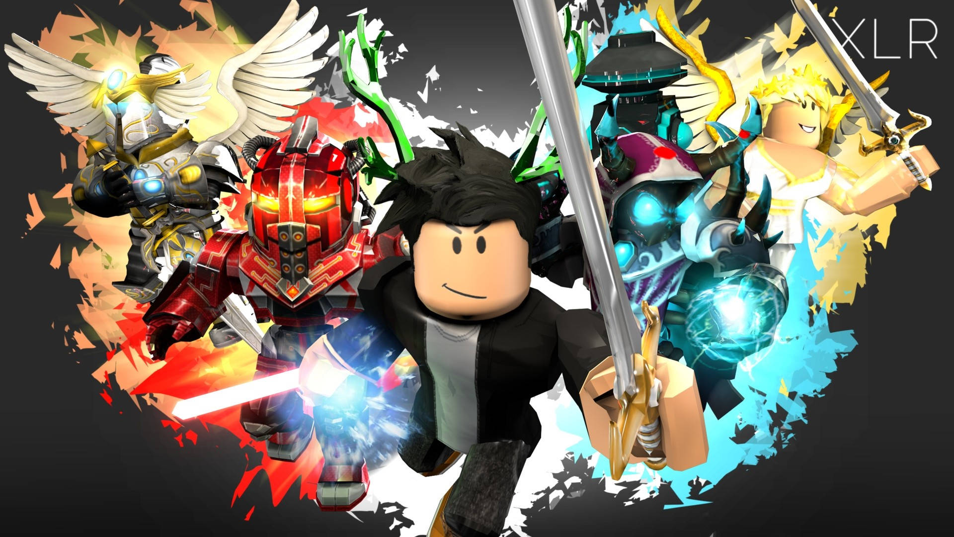 Cool Roblox Heroes Background