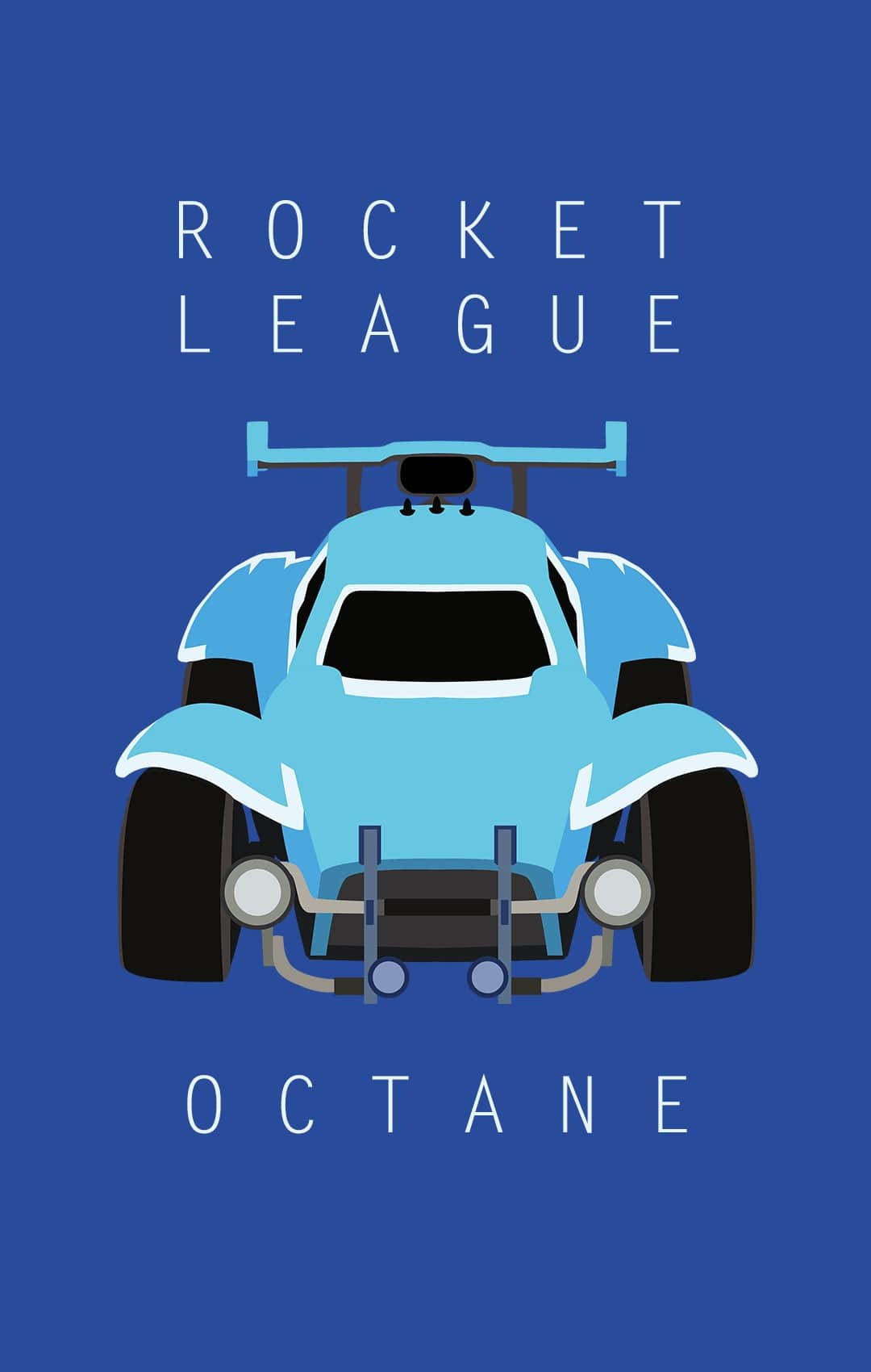 Cool Rocket League Octane Car Background