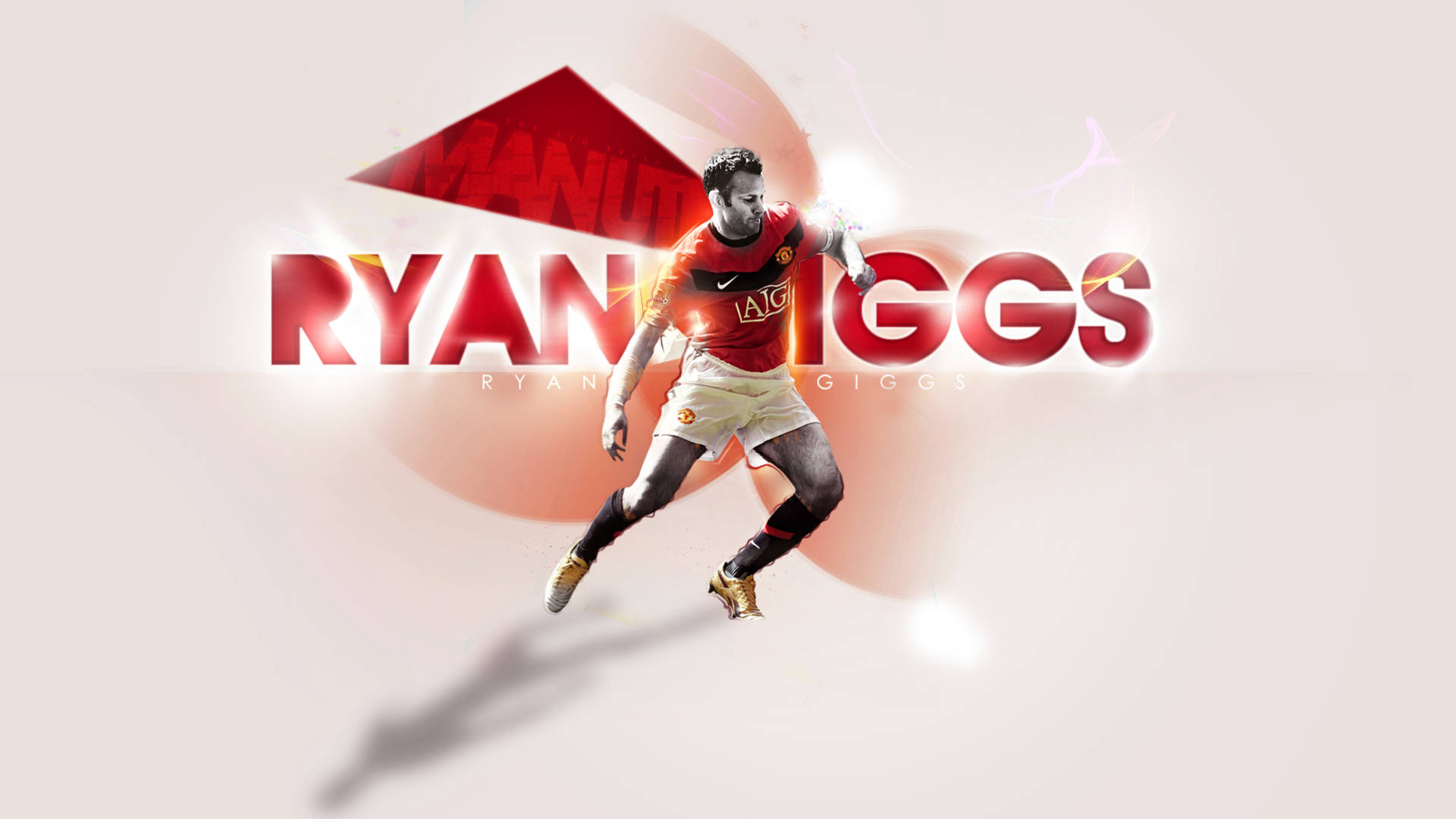 Cool Ryan Giggs Football Background