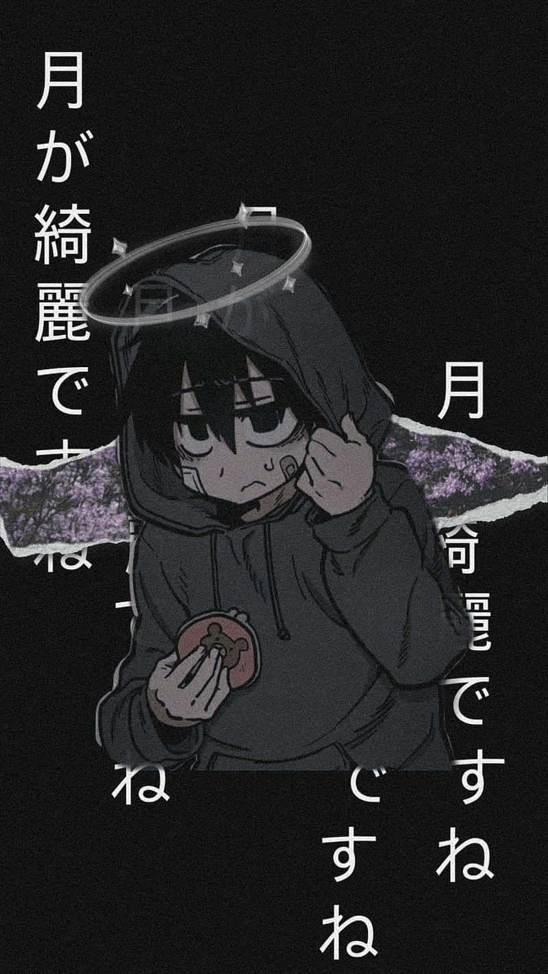 Cool Sad Boy With Halo