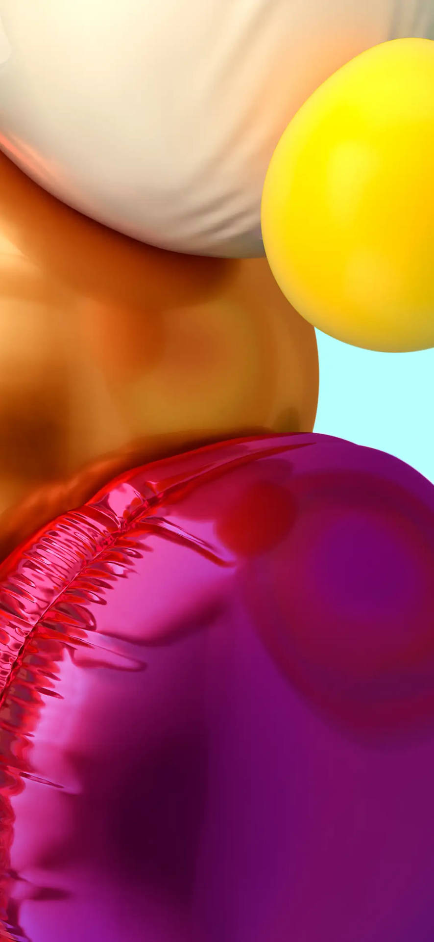 Cool Samsung A71 Pumped-up Balloons Background