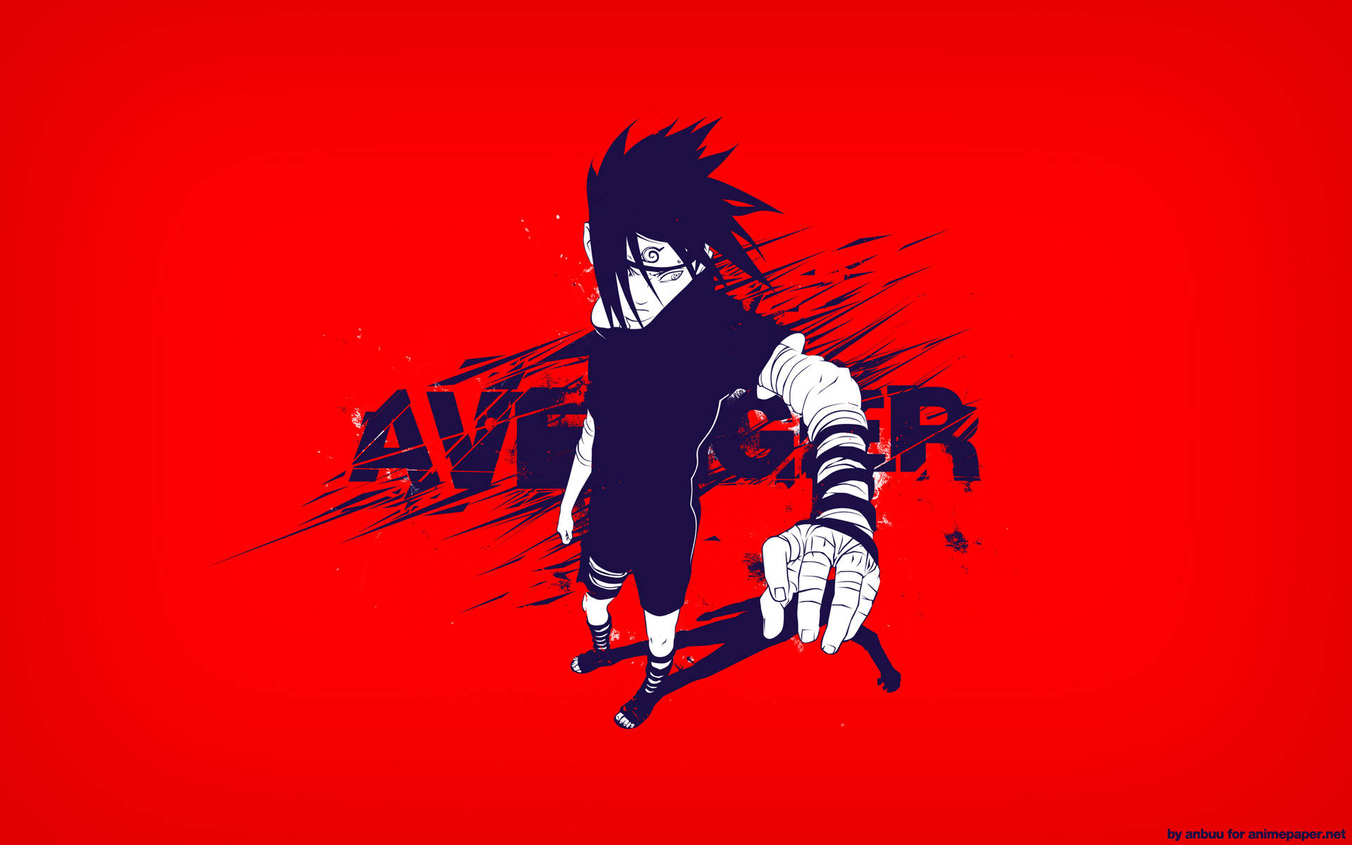 Cool Sasuke Avenger