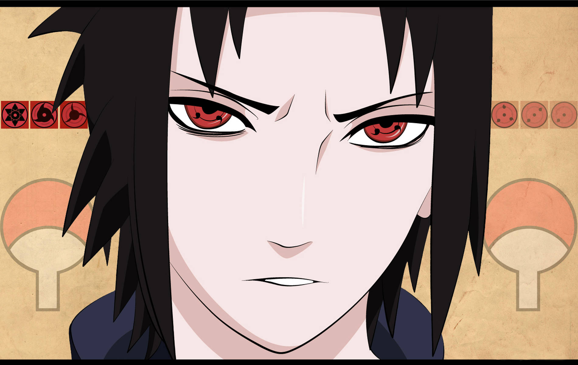 Cool Sasuke Various Sharingan Eyes
