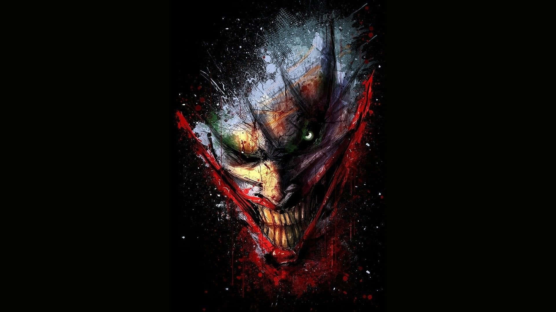 Cool Scary Joker Background