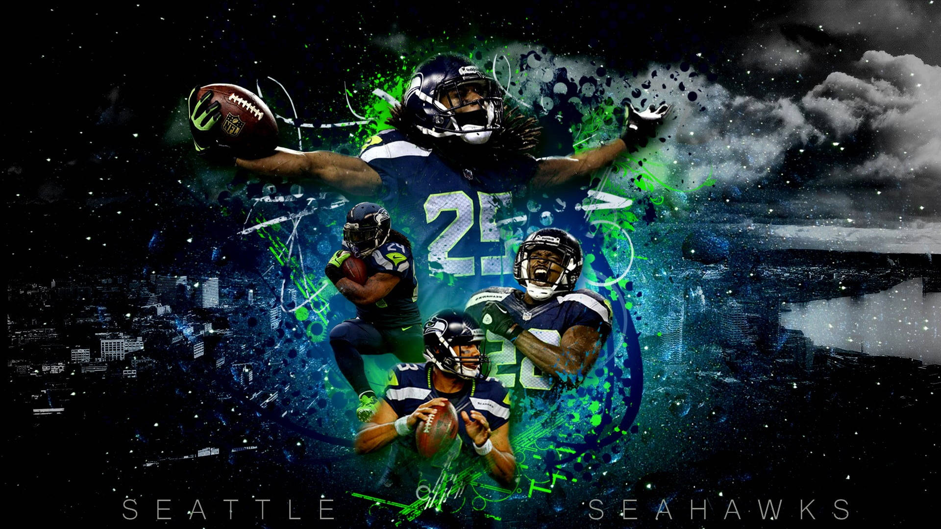 Cool Seattle Seahawks Richard Sherman Background