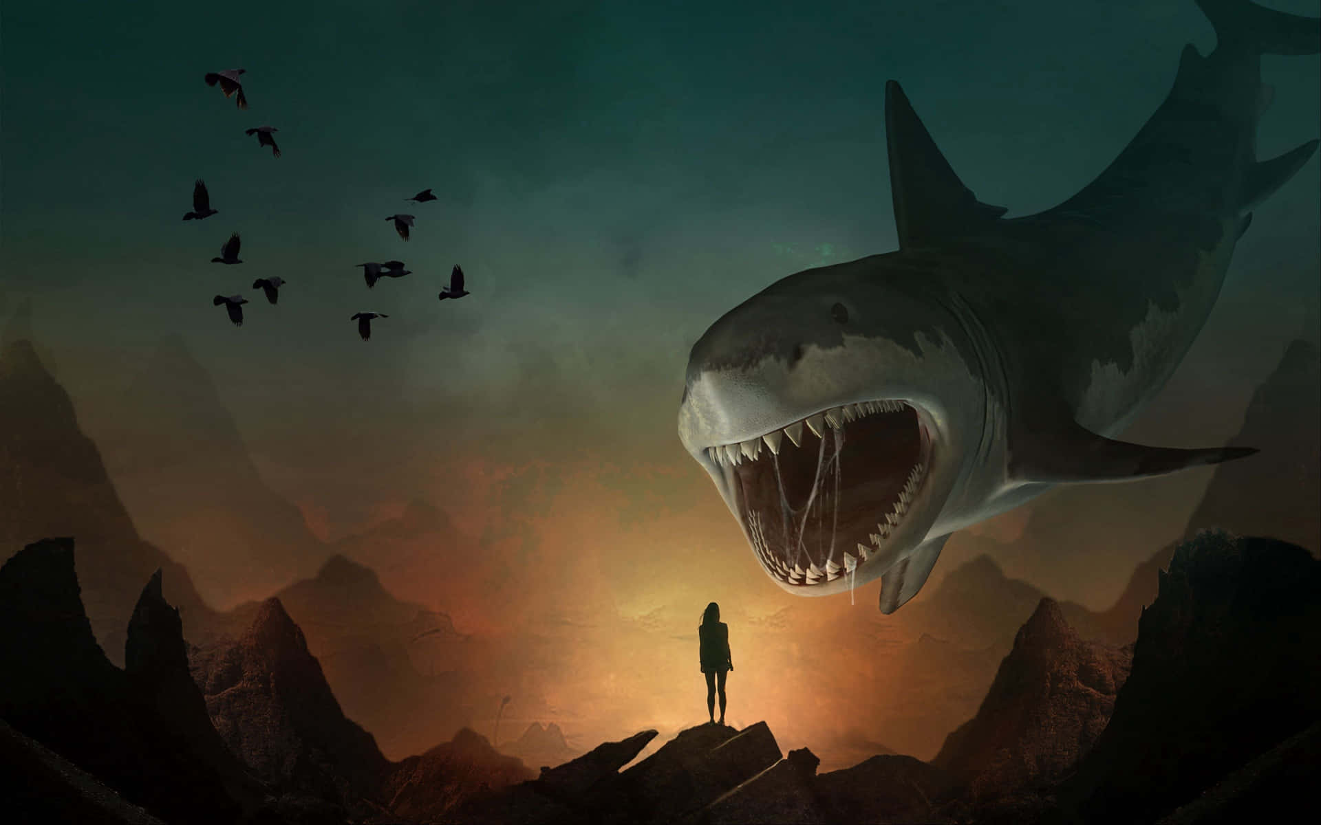 Cool Shark Art