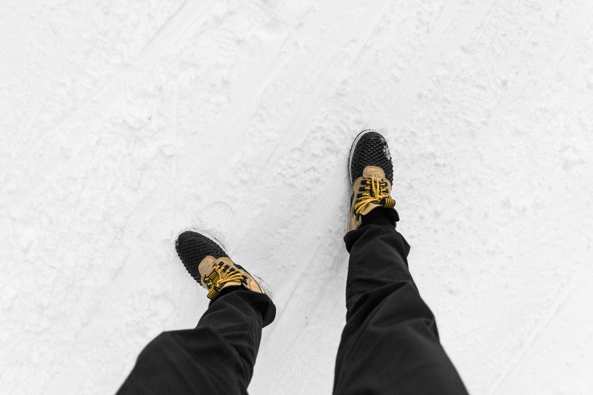 Cool Shoe Winter Shoes Background