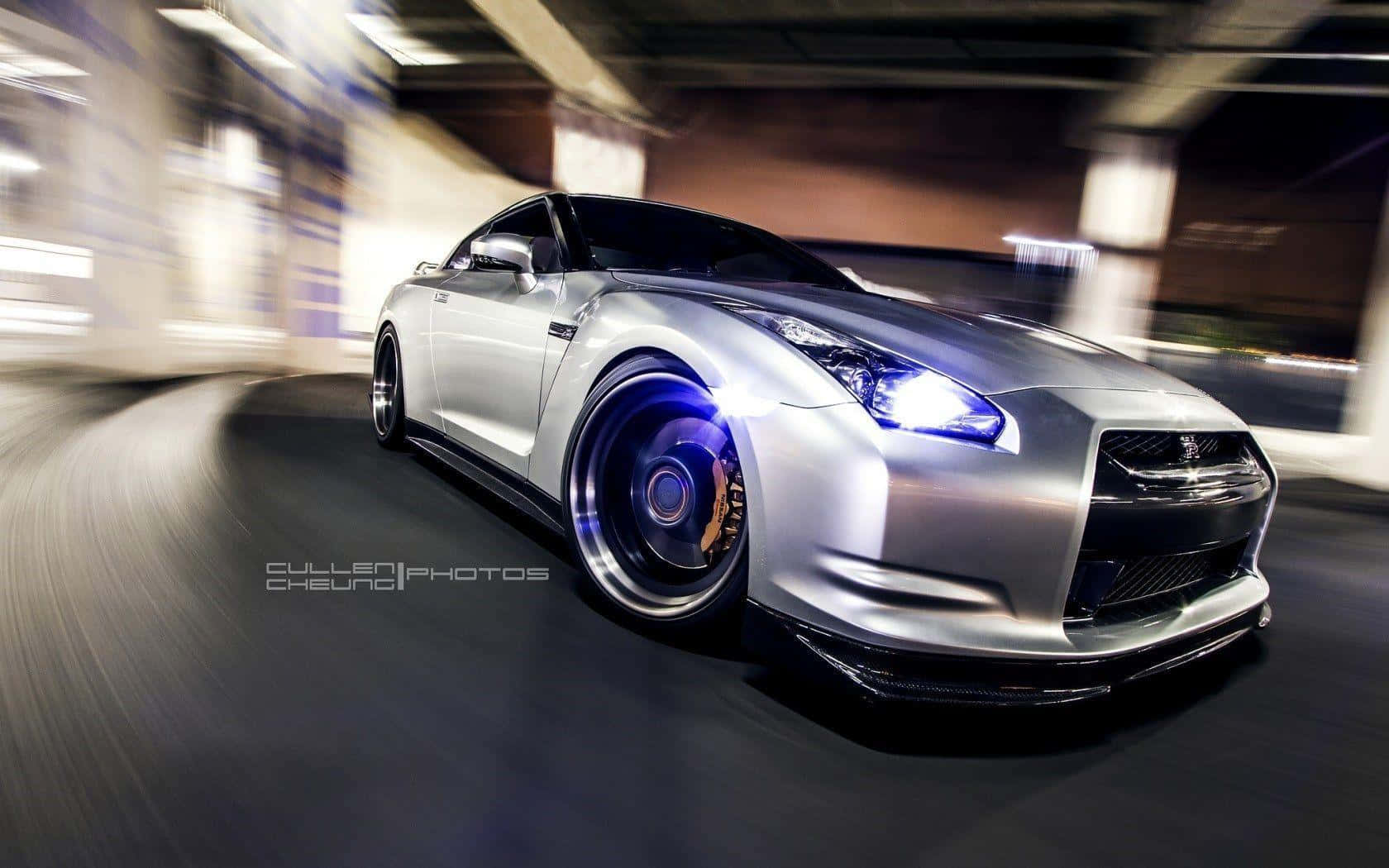 Cool Silver Gt-r Desktop Background