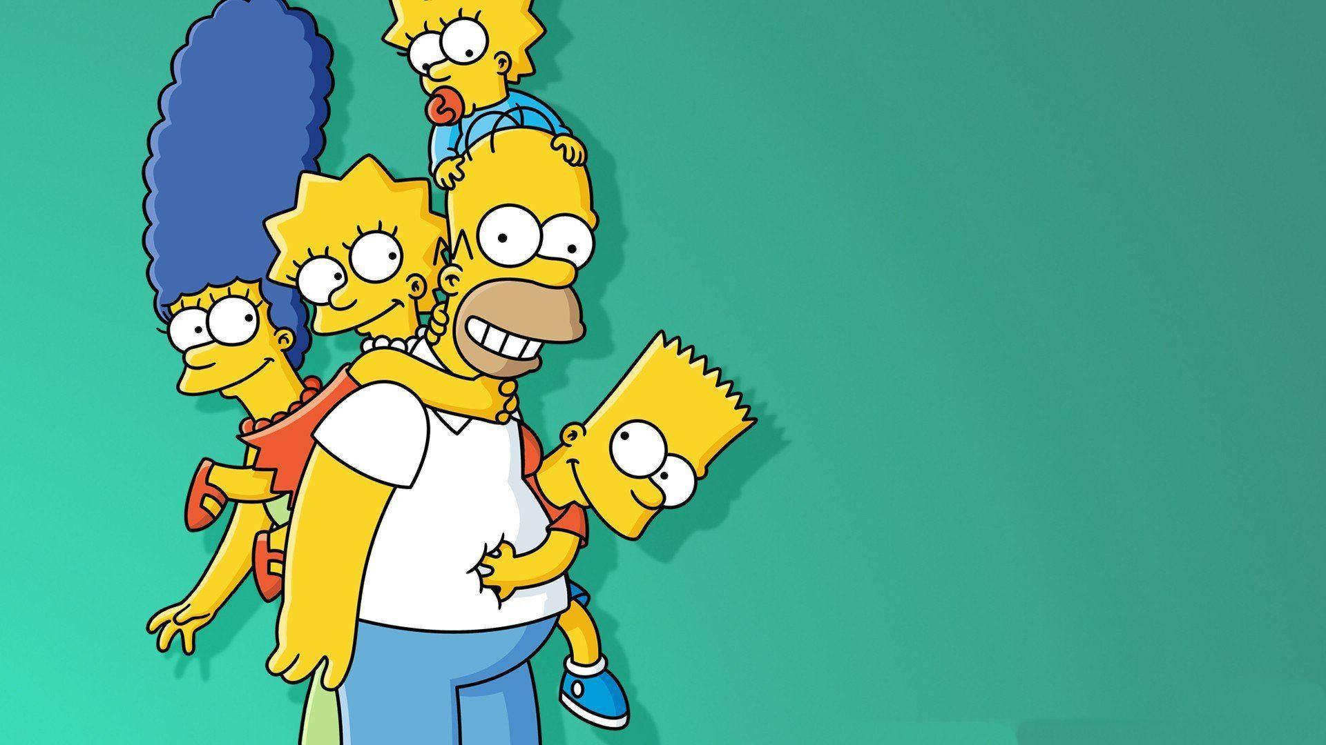Cool Simpsons Family Background