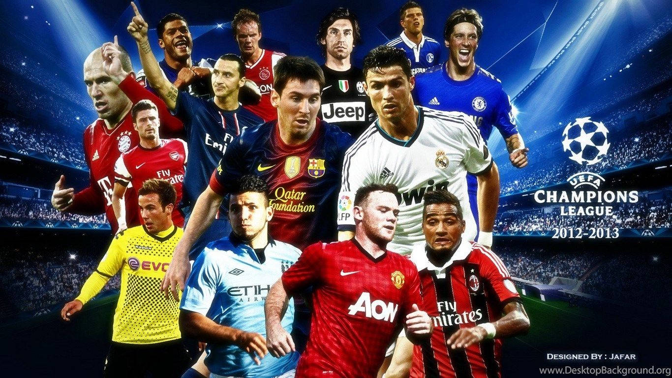 Cool Soccer Champions League Background