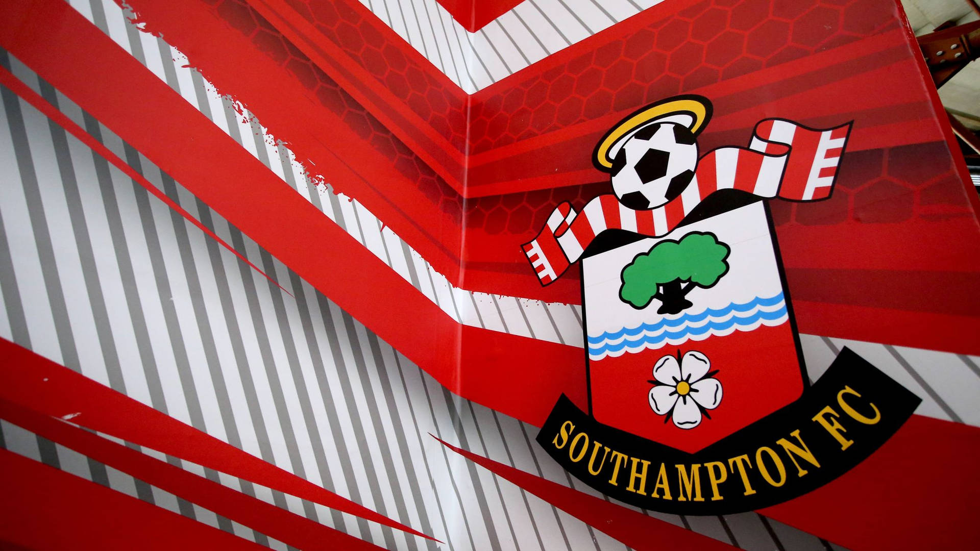 Cool Southampton Fc Logo Background