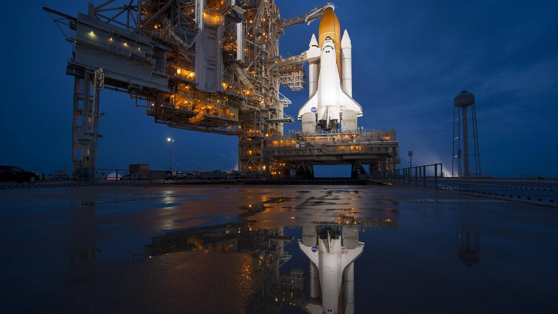 Cool Space Shuttle Background