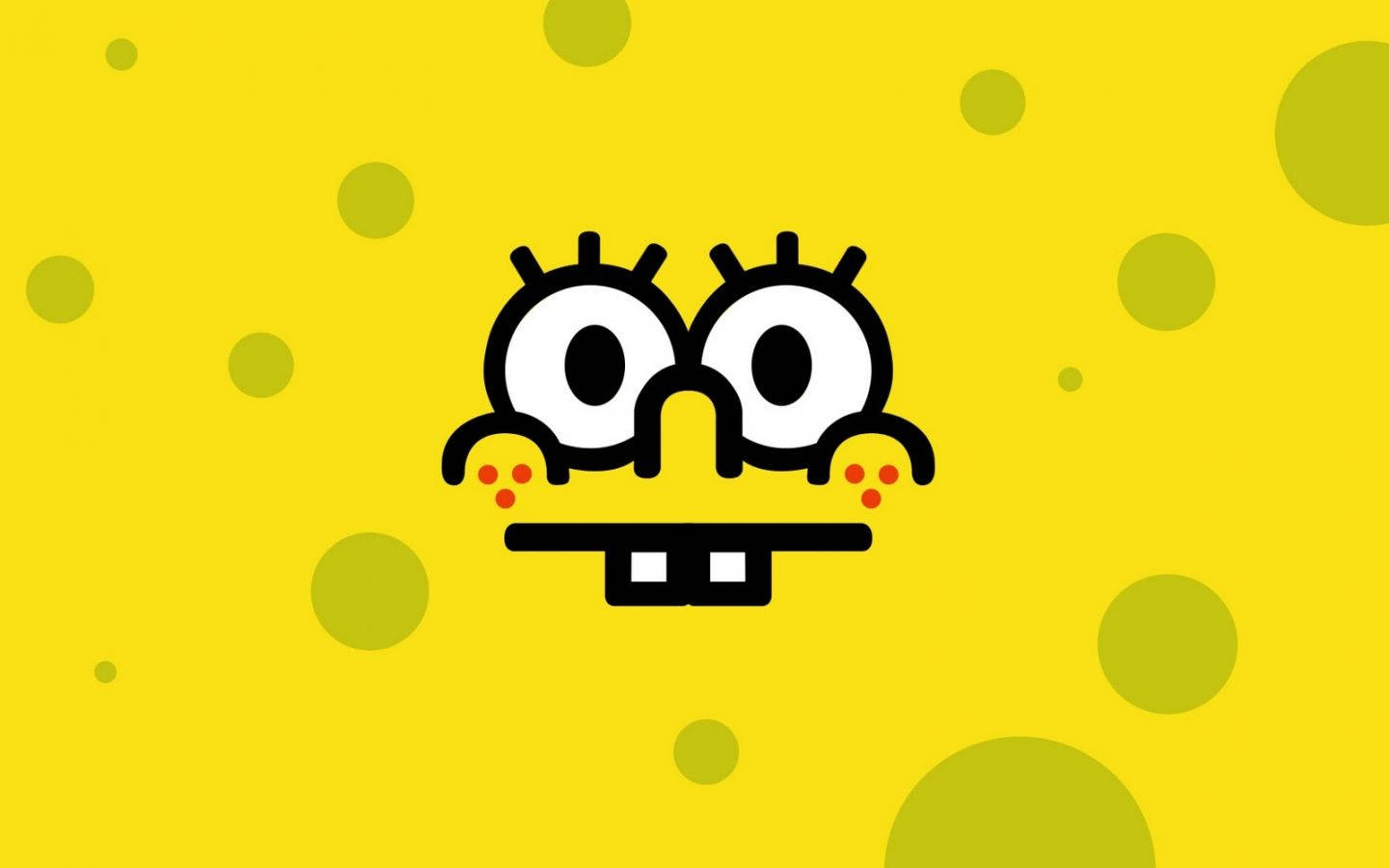 Cool Spongebob Chilling In The Krusty Krab Background