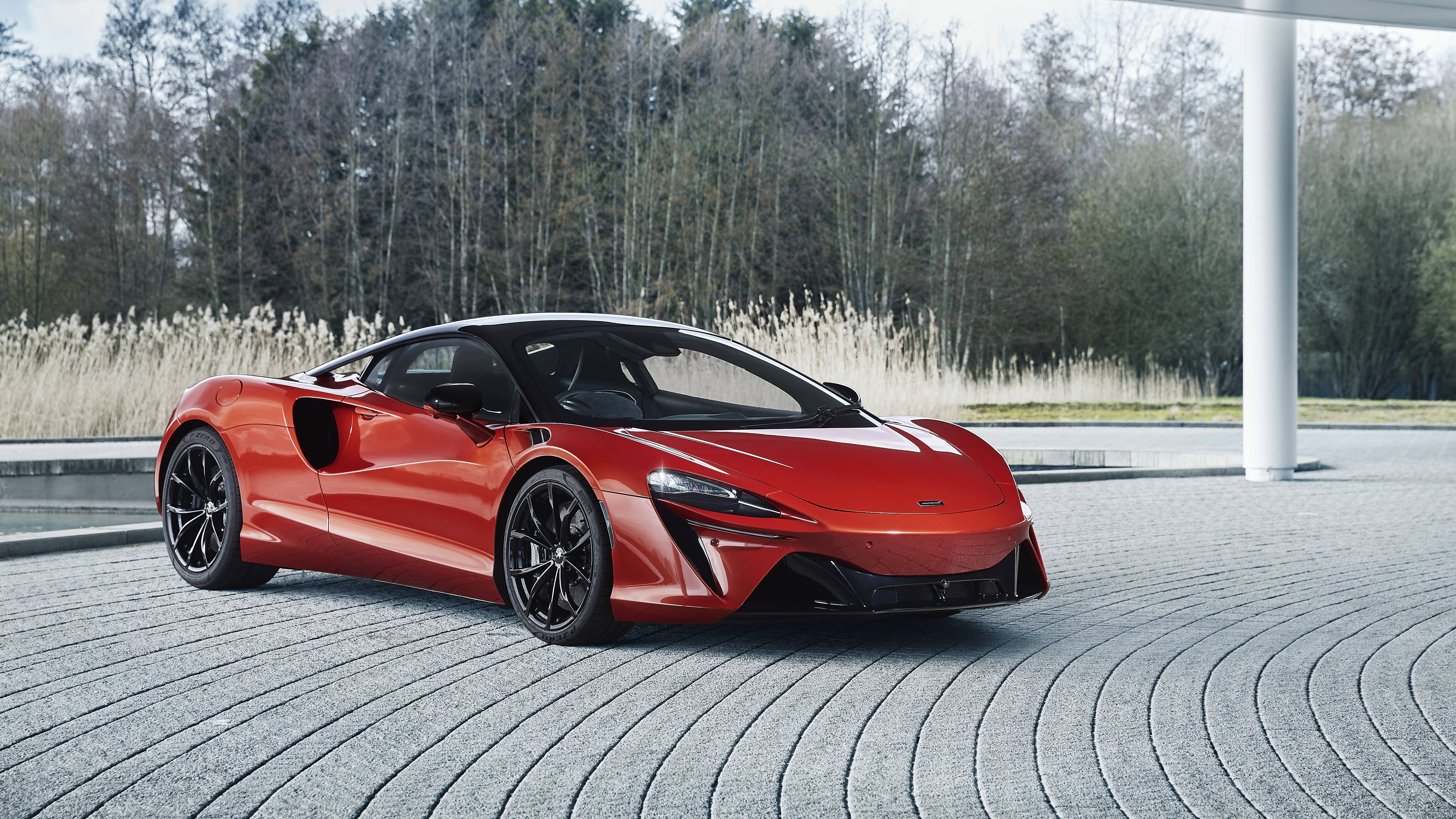 Cool Sports Car Red Mclaren