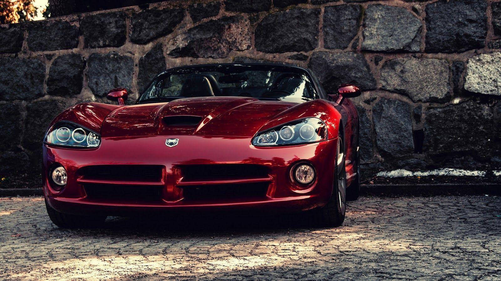 Cool Sports Car Red Viper