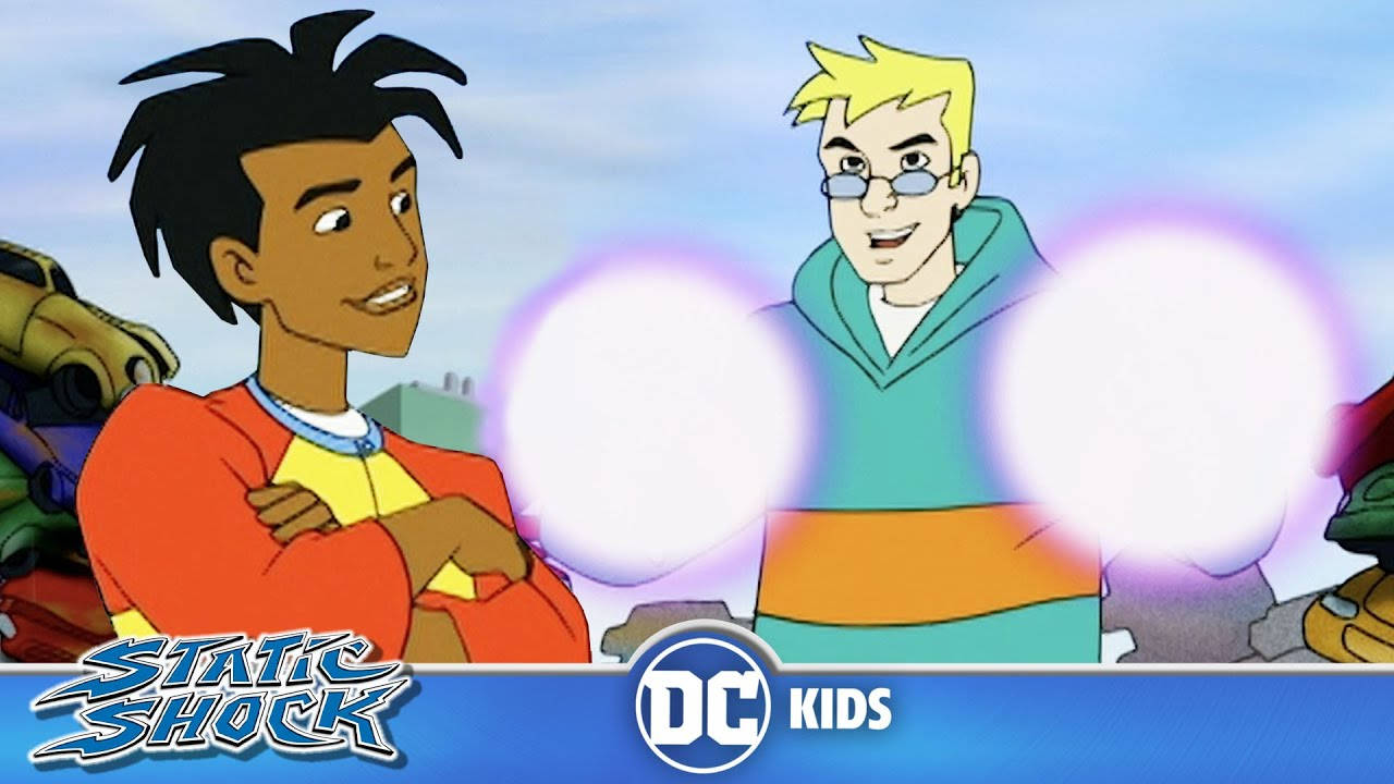 Cool Static Shock Friend Cartoon Still