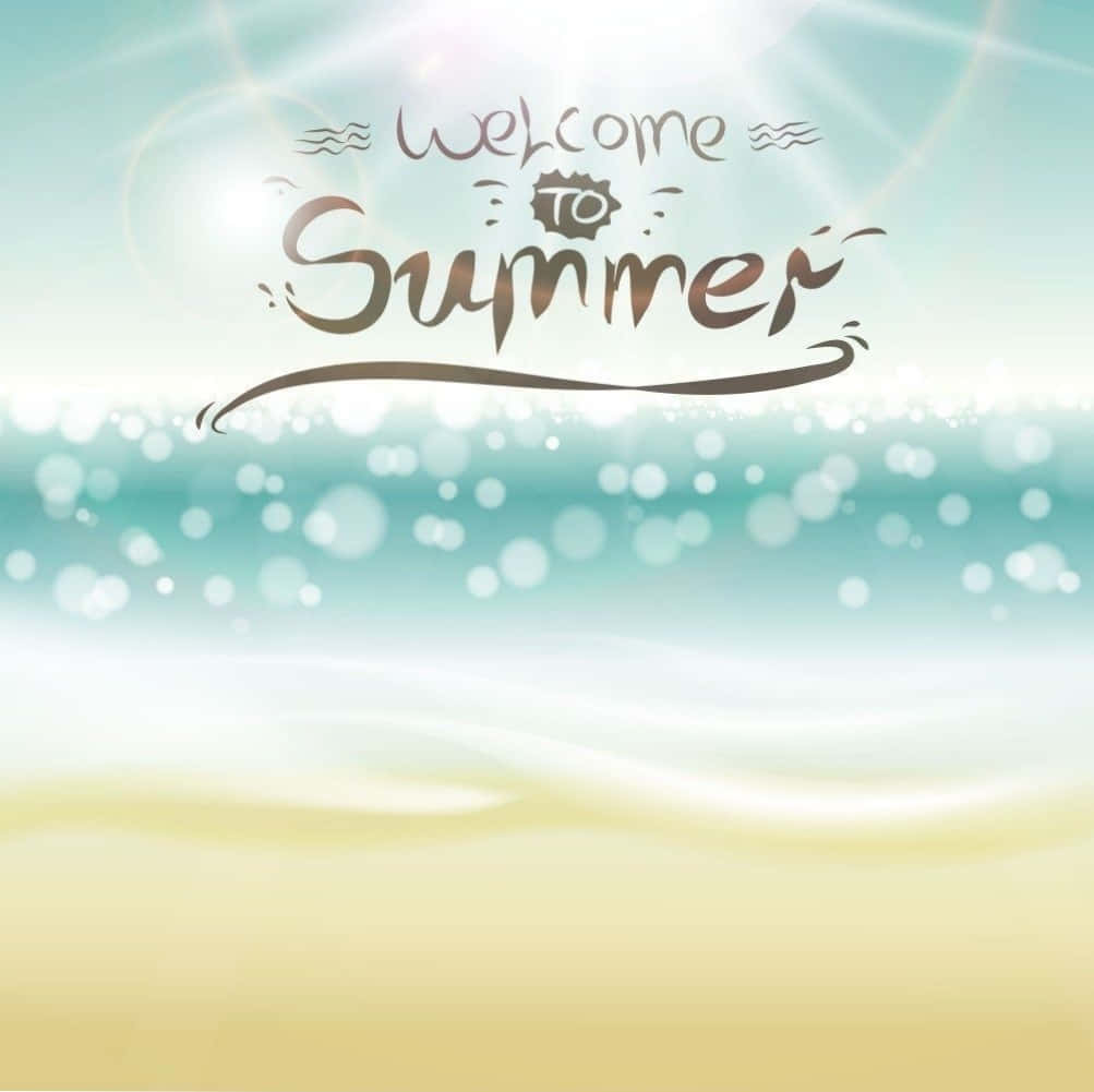 Cool Summer Welcome Banner