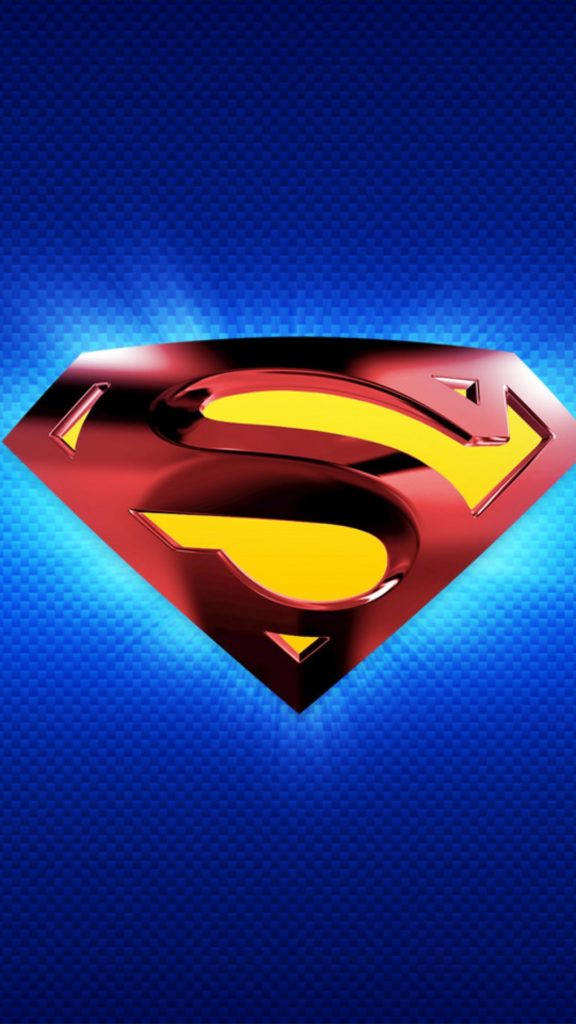 Cool Superman Logo Android Phone Background