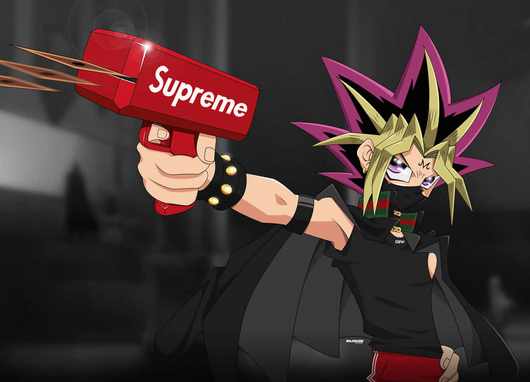 Cool Supreme Anime Yu-gi-oh Gun