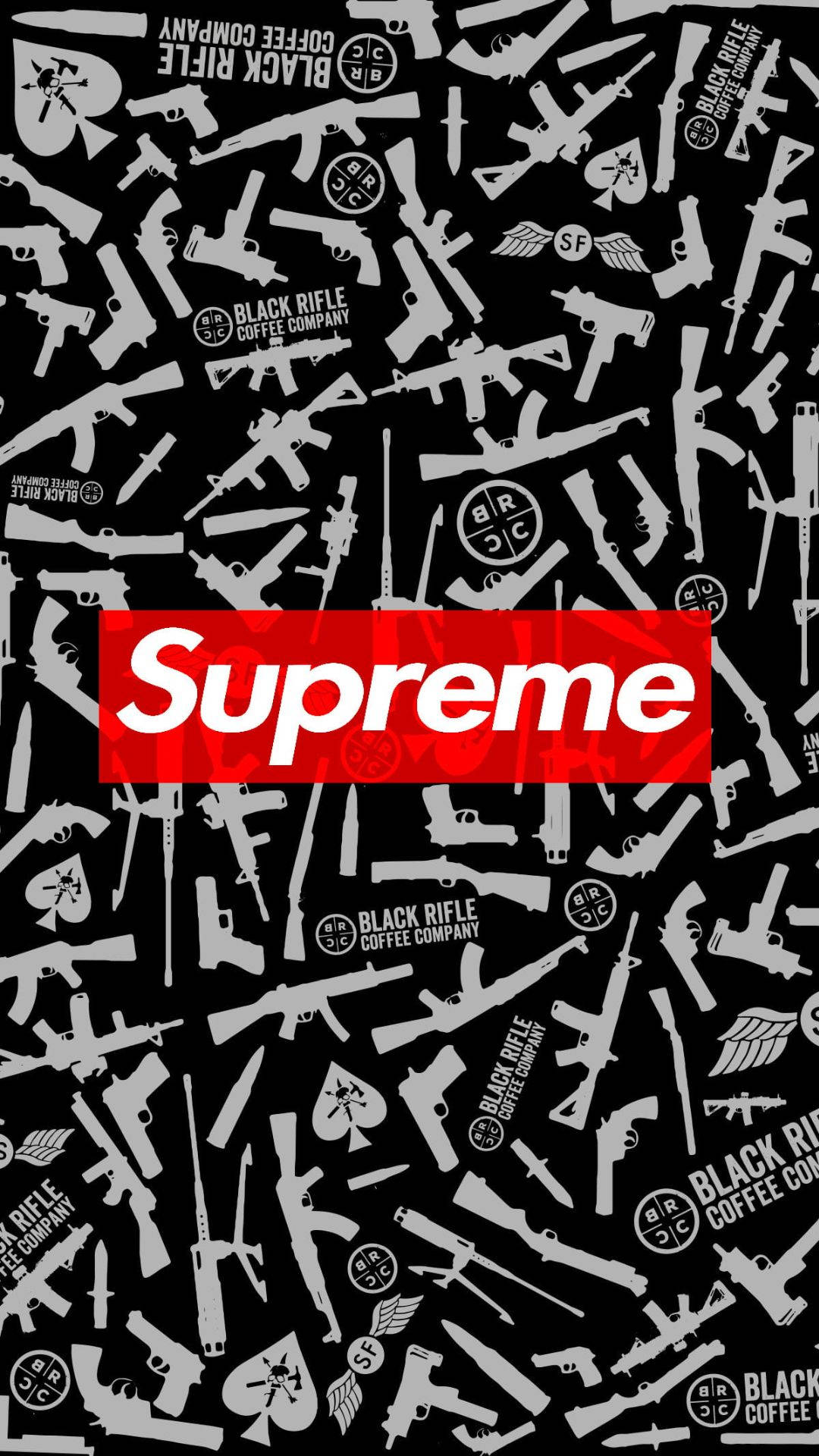 Cool Supreme Guns Background
