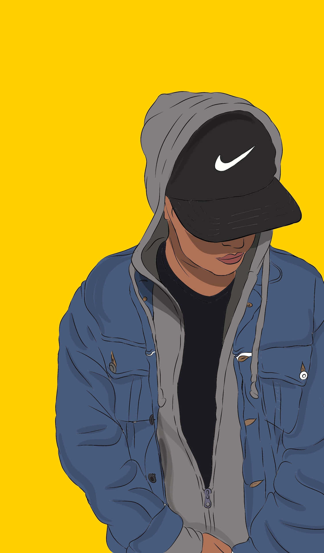 Cool Swag Boy Background