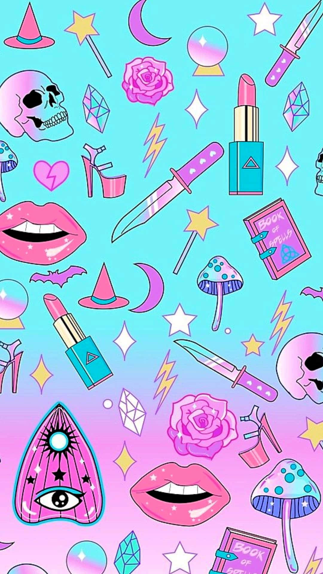 Cool_ Teen_ Pop_ Culture_ Pattern.jpg Background