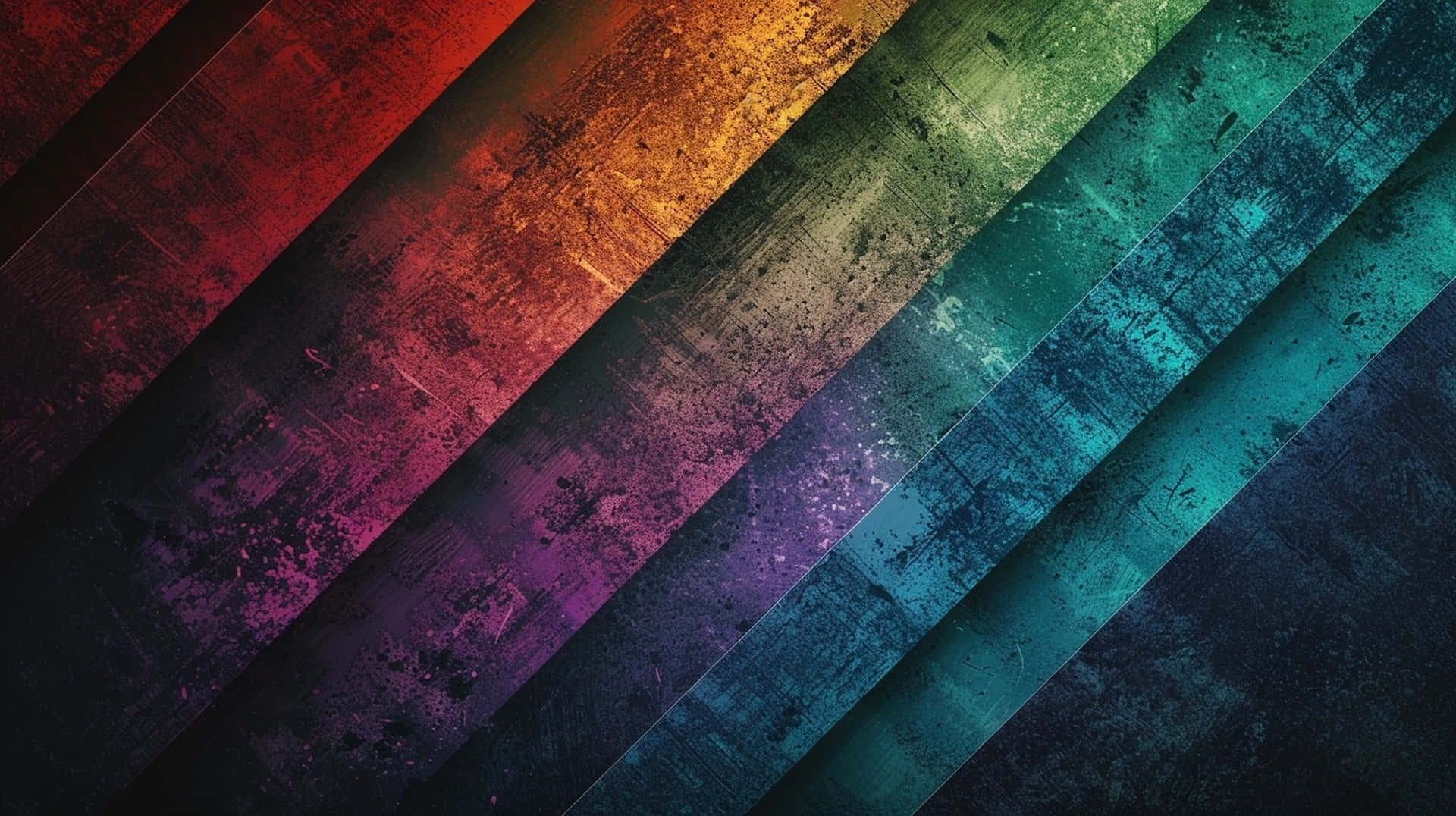 Cool Textured Rainbow Background Background