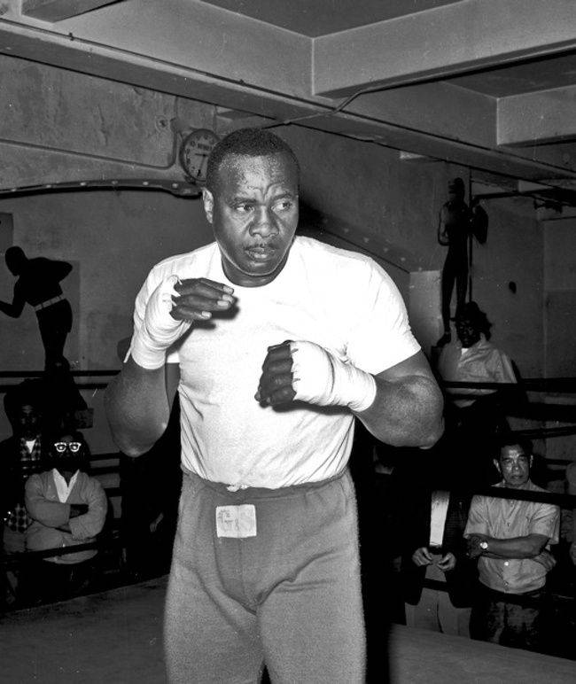 Cool Training Sonny Liston